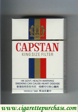 Capstan Filte cigarettes king size